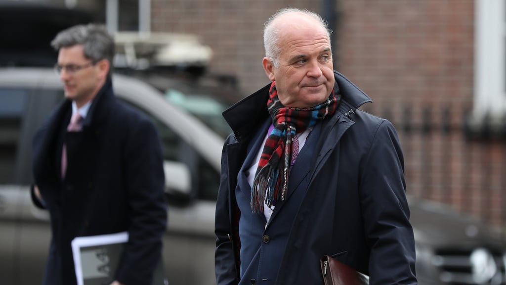 Dr Ronan Glynn, deputy chief medical officer, Department of Health and Dr Tony Holohan, chief medical officer. Photograph: Nick Bradshaw