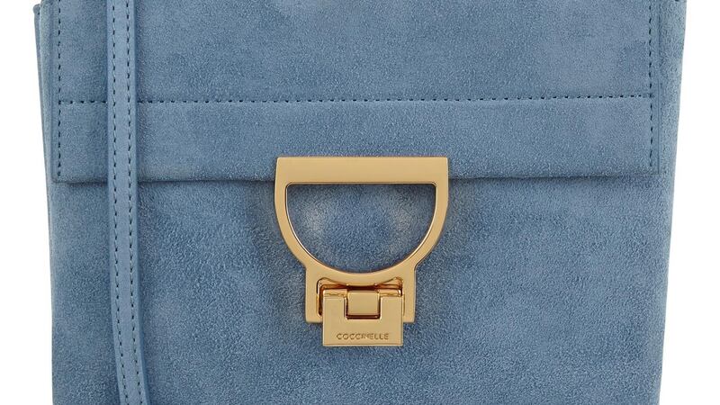 This blue suede bag by Coccinelle for €280 from Arnotts is an ideal Mother’s Day gift