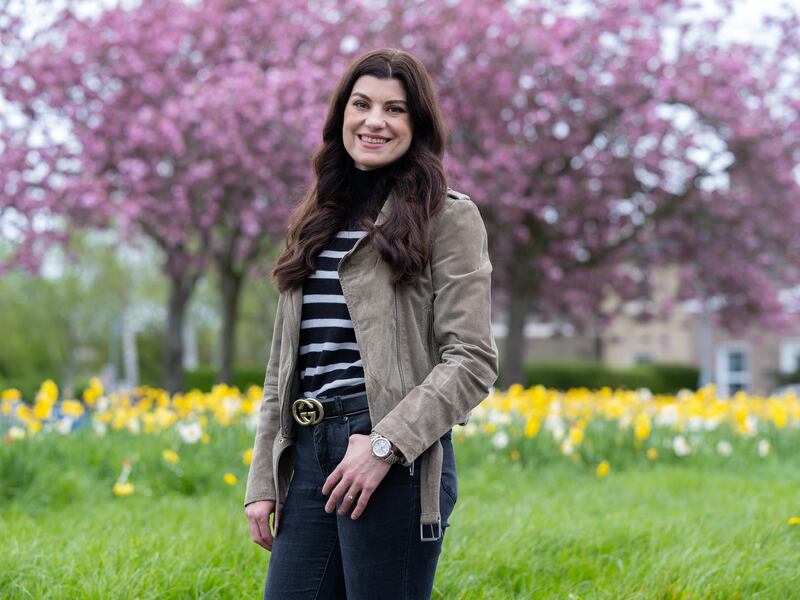 Emily McKenzie in Marino, Dublin: 'People were telling me initially to put my name down for creches when I was pregnant, and I was like, what?' Photograph: Patrick Bolger