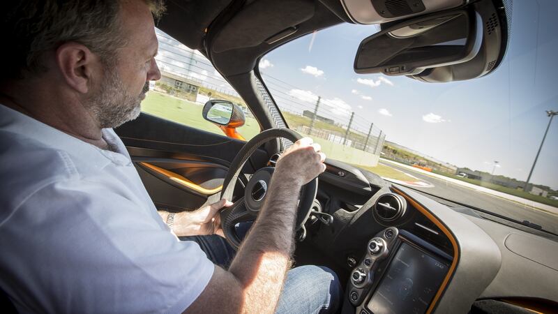 Supercar offers the best steering system in the business, giving the driver an intuitive, unadulterated, uncorrupted feel of what’s happening beneath the front end and reacting to the driver’s inputs in the same movement