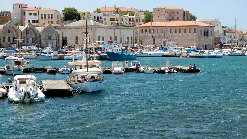 Take an all-inclusive holiday in Crete and visit the Venetian port at Chania