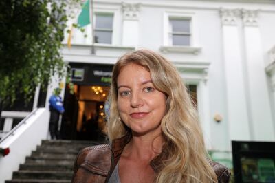 Jillian Ryan, from Tipperary, travelled to Camden from Wimbledon for the event. Photograph: Joanne O'Brien