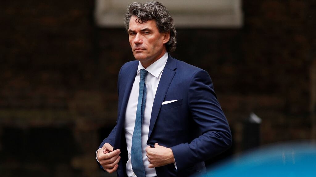 Gavin Patterson, chief executive BT Group, arrives for a meeting with prime minister Theresa earlier this month. 	Photograph: Peter Nicholls/Reuters