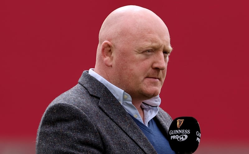 Jackman has also embarked on a successful career as a rugby pundit. Photograph: James Crombie/Inpho