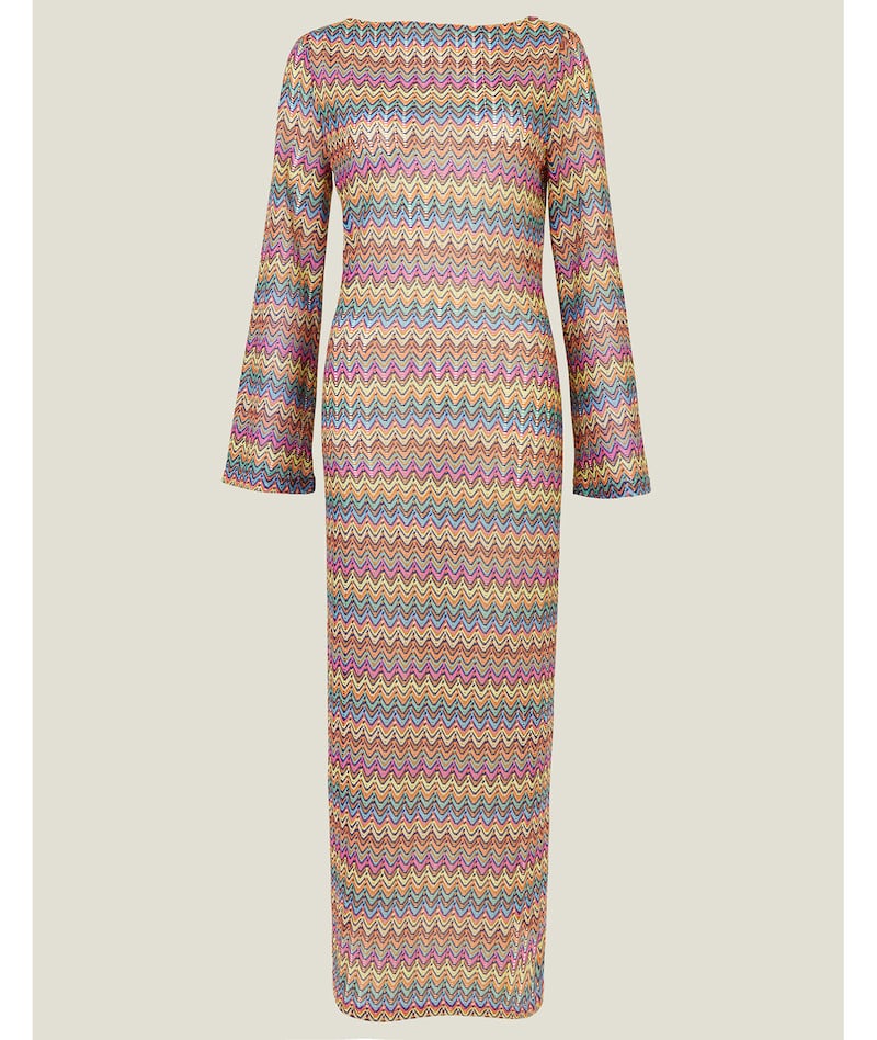 Zig zag crochet dress, €52, Very Ireland