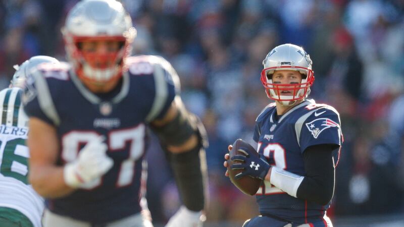 There is a  growing belief that Tom Brady  may, finally, belatedly, be on the decline.  Photograph: CJ Gunther/EPA