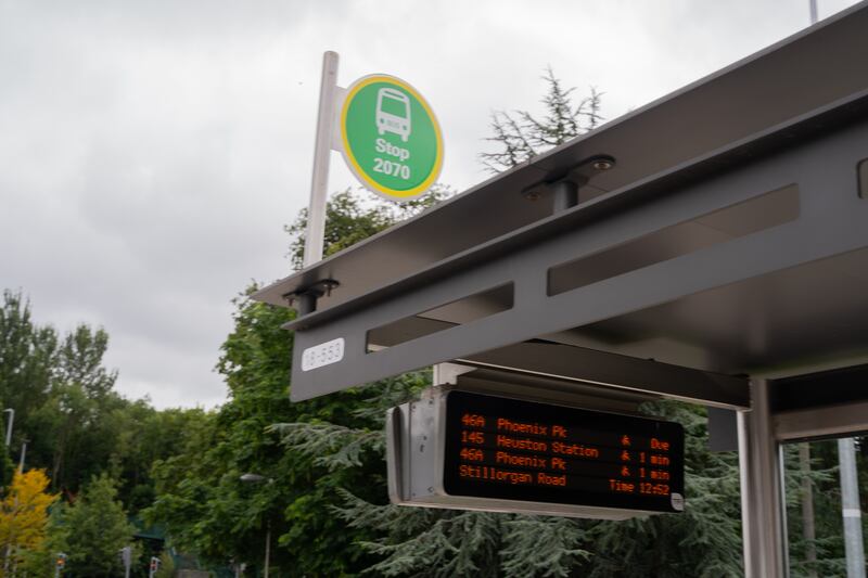 IoT provides the real-time data for digital bus stops