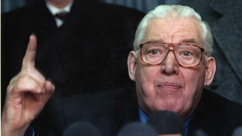 The late Ian Paisley pictured in 1998.