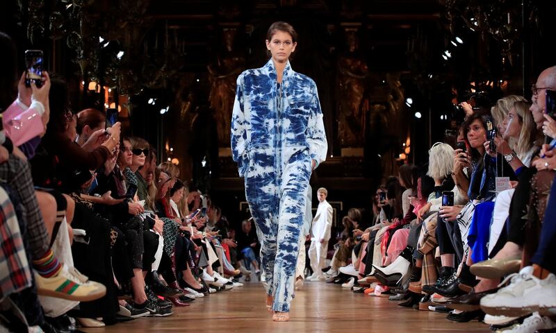 Paris Fashion Week: Stella McCartney spring-summer 2019 collection. Photograph: Gonzalo Fuentes/Reuters