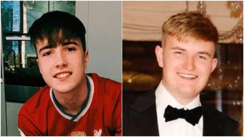 Andrew O’Donnell and Max Wall, who died on the Greek island of Ios