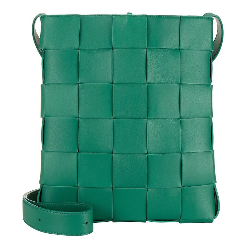 Woven leather tote by Bottega Veneta, €620 at brownthomas.ie
