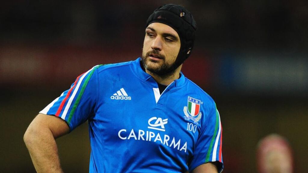 Marco Bortolami: “We’ll try to destroy this party for him”. Photograph: Stu Forster/Getty Images