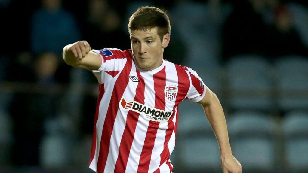 Patrick McEleney scored the equaliser for Derry City.