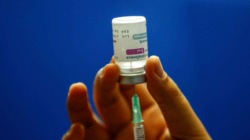 The AstraZeneca Covid-19 vaccine. File photograph: Ahmad Yusni/EPA