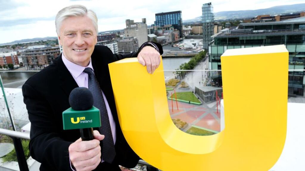 Pat Kenny is set to present a new peak-time series on UTV Ireland, which is to be launched in early 2015. The media group said today that it has incurred £0.5m in start-up costs so far for the new channel but that it expects it to turn a profit in Q2 2015. Photograph: Maxwells