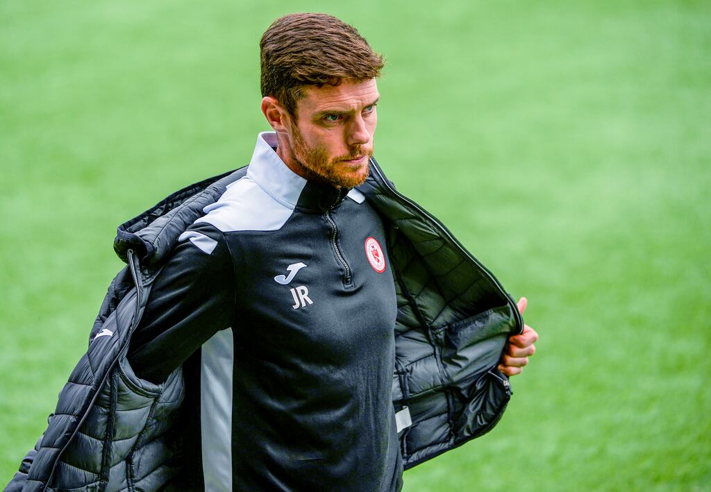 John Russell, Sligo Rovers manager: after three stints at the club as a player, he looks to be developing into another young coach with a bright future. Photograph: Carina Johansen/Inpho/NTB