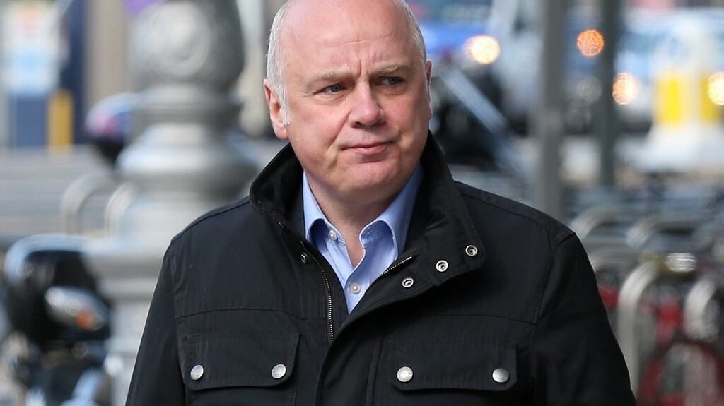 Former Anglo Irish Bank chief David Drumm arriving at Dublin Circuit Criminal Court. Photograph: Collins Courts.