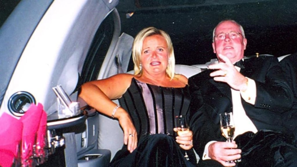 Undated handout photo issued by British police of Philip Baron with his wife. He was the leader of a gang that spent 15 years importing vast amounts of drugs into the UK. Photograph: SOCA/PA Wire