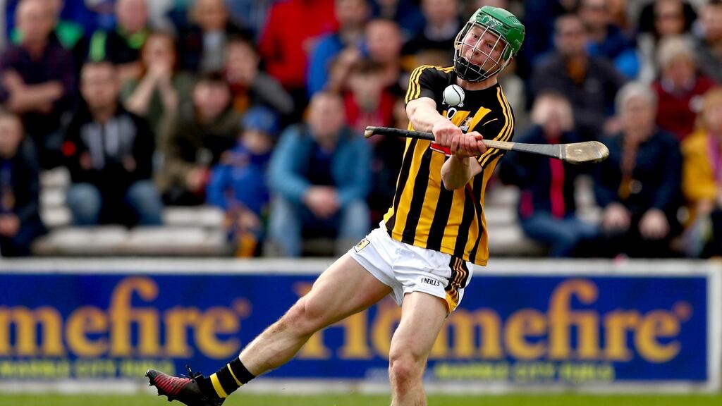 Martin Keoghan: versatile young Kilkenny man clearly relishes the physical exchanges and can become a fixture in Cody’s side. Photograph: James Crombie/Inpho
