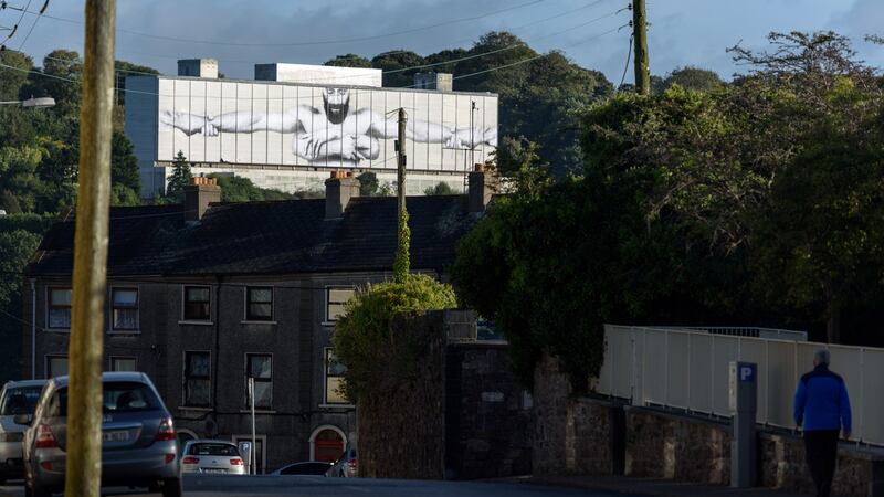 Joe Caslin’s mural from last year