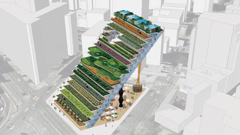 WORKac: Dan Wood and Amale Andraos’s Locavore Fantasia, a city-farm project commissioned by New York magazine