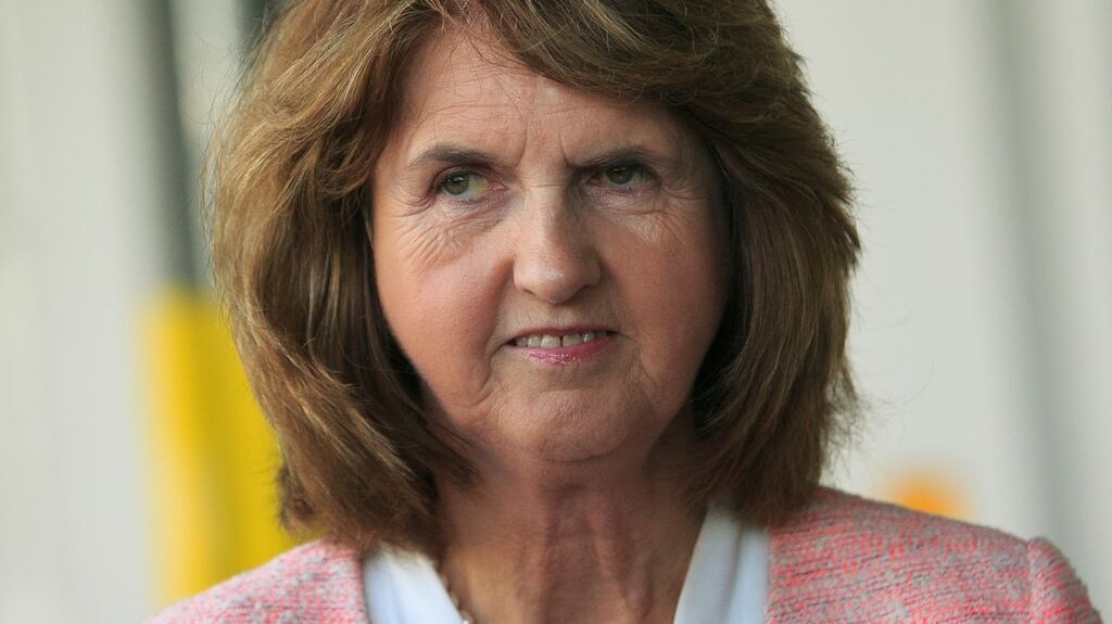 Talking about Nama, Tánaiste Joan Burton said: “We made a decision that politicians should be removed out of the process.” Photograph: Gareth Chaney/Collins