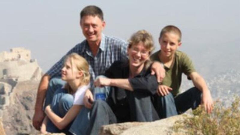 Pierre Korkie with his family. He was kidnapped by al-Qaeda in Yemen in May 2013. Photograph: Gift of the Givers