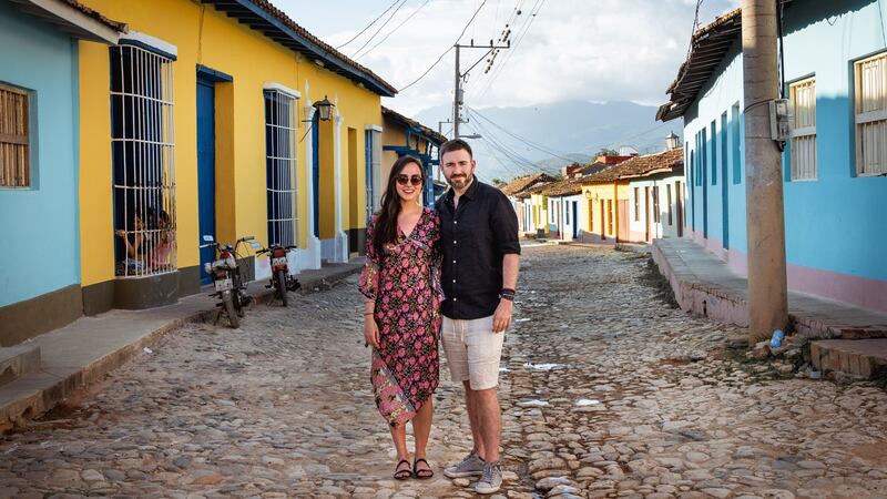 James Martin and Celia Montes