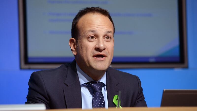 Minister for Social Protection Leo Varadkar: completed review will be presented to the Oireachtas no later than September 2018. Photograph: Dara Mac Dónaill