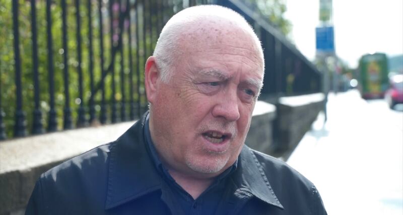 Danny Morrison: ‘Initially we welcomed the British army.’ Photograph: Ronan McGreevy