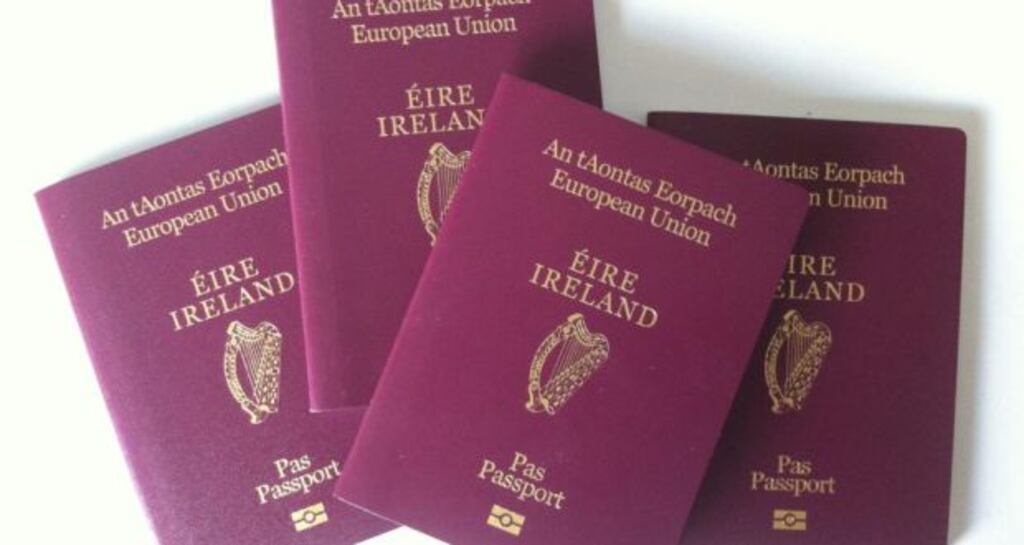 Since March this year people can renew their passports online. File photograph: Bryan O’Brien