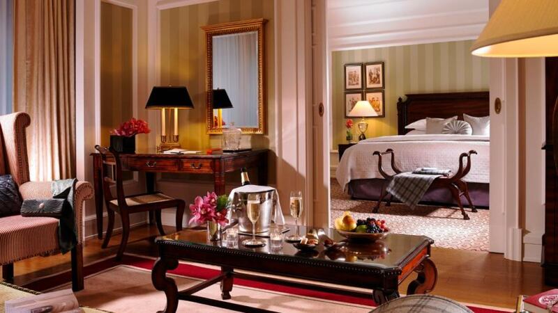 The presidential suite in Powerscourt Hotel, Co Wicklow