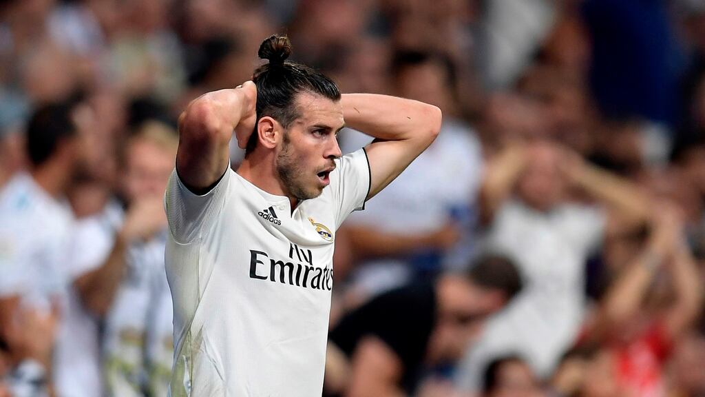 Real Madrid’s Gareth Bale will be fit for the Nations League match against Ireland later this month. Photo: Oscar Del Pozo/Getty Images