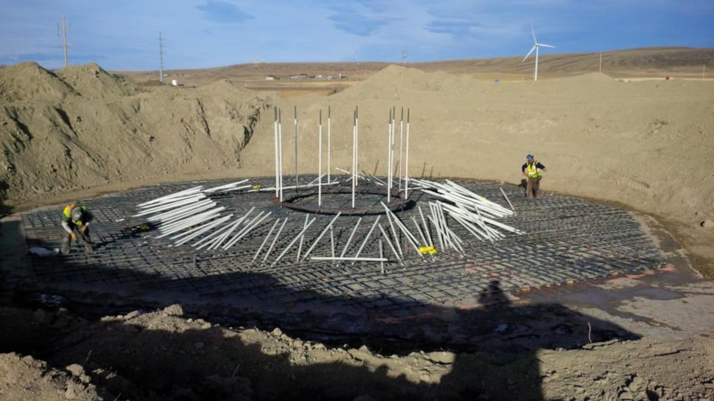 The site of the Oldman 2 wind farmin Alberta, Canada. Ikea will purchase the wind farm from Irish company Mainstreawm Renewable Power once the plant is operational.
