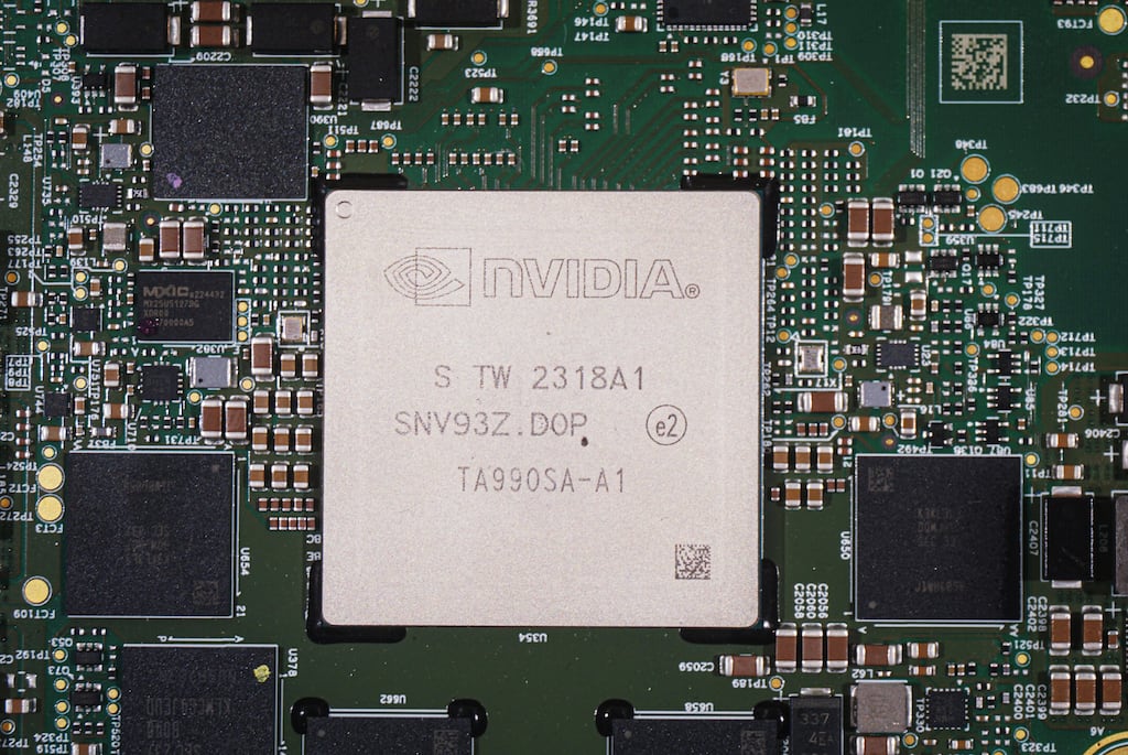Global stocks on Thursday shrugged off investor disappointment at Nvidia’s results. Photograph: AFP via Getty Images