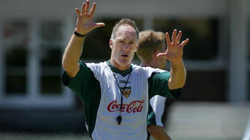 O’Keeffe managed Ireland at the 2003 international rules series. Photo: Morgan Treacy/Inpho