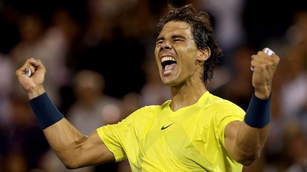 Rafael Nadal has ruled out defending his US Open title through injury. Photograph: Matthew Stockman/Getty Images