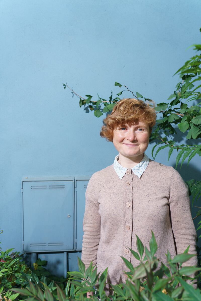 Áine Gallagher: 'I did a gig in Conradh na Gaeilge and someone heckled me because my grammar was wrong.' Photograph: Barry Cronin