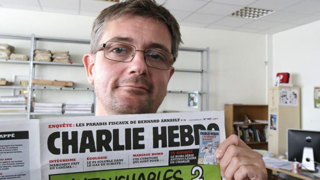 The late Stéphane Charbonnier: the editor had been under police protection since November 2011. Photograph: Michel Euler/AP Photo