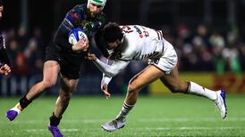 Injured Mack Hansen to miss Saracens clash but expected to return before Christmas