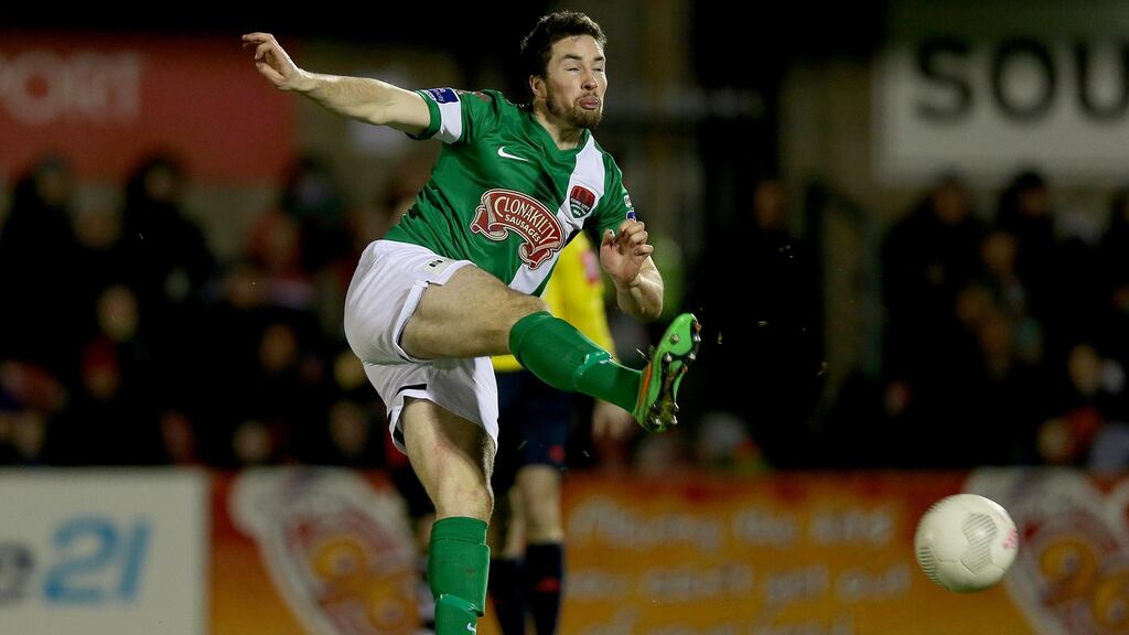 Gearoid Morrissey set Cork City on their way to a 4-0 Airtricity League win over Bray Wanderers at Turner’s Cross. Photo: Donall Farmer/Inpho