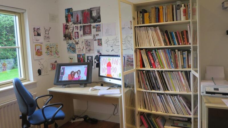 Eva Byrne’s Sligo studio