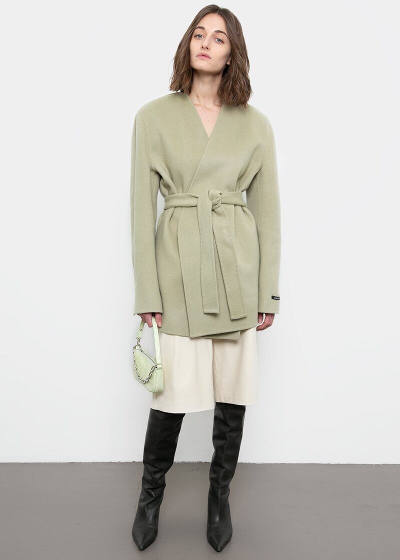 Wrap blazer, €350, Frankie Shop