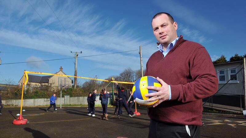 Eoin Fitzpatrick: “There is a lot less informal play out in estates and parks. Before, kids were jumping over fences and hedges. Now you have to teach those skills specifically to kids.” Photograph: Daragh Mc Sweeney/Provision