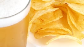 A beer and a packet of crisps – what could go wrong?