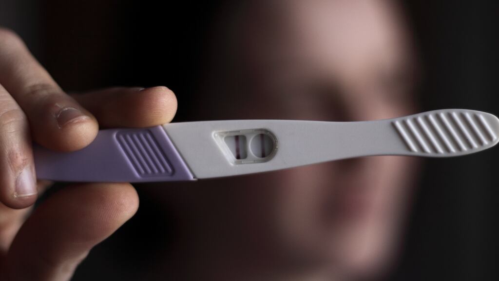 ‘‘Safe, legal and free’ abortion permits unequal protection under the law, allowing deliberate action against innocent human beings.’ File photograph: Paul Mezzer/FRF/Getty.