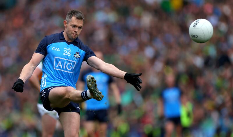 Dean Rock during this year's All-Ireland final against Kerry, in what may not have been his last intercounty game. Photograph: James Crombie/Inpho