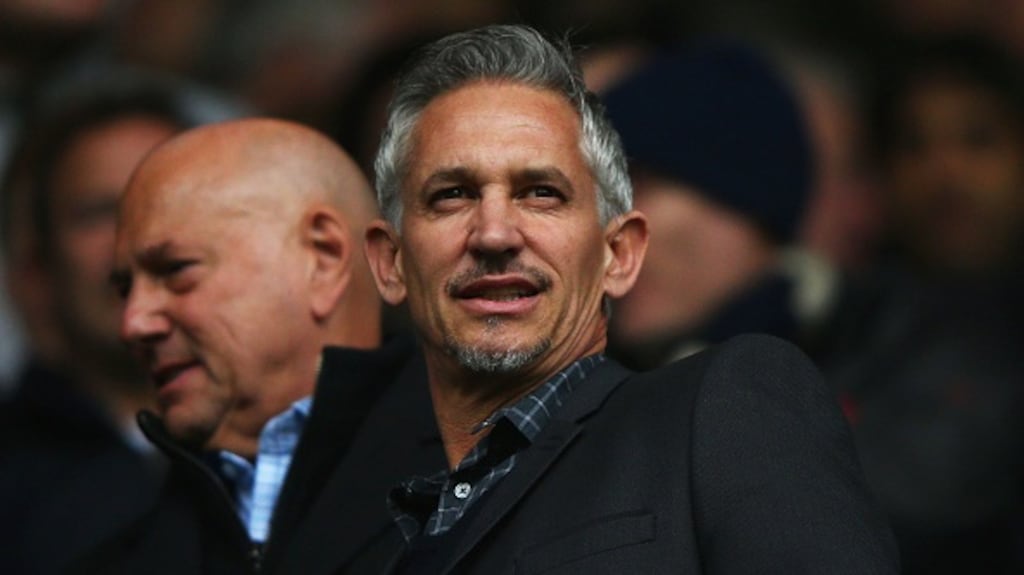 Gary Lineker will front Friday’s World Cup draw. Photograph: Ian Walton/Getty Images