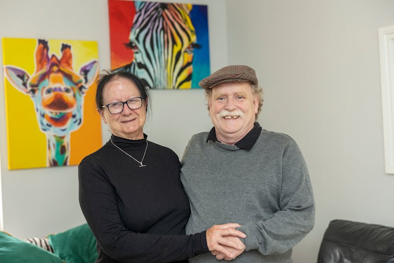 Tess Coleman and Joe McLaughlin: 'You can’t let people like that win, you just have to get on with it.' Photograph: Tom Honan for The Irish Times