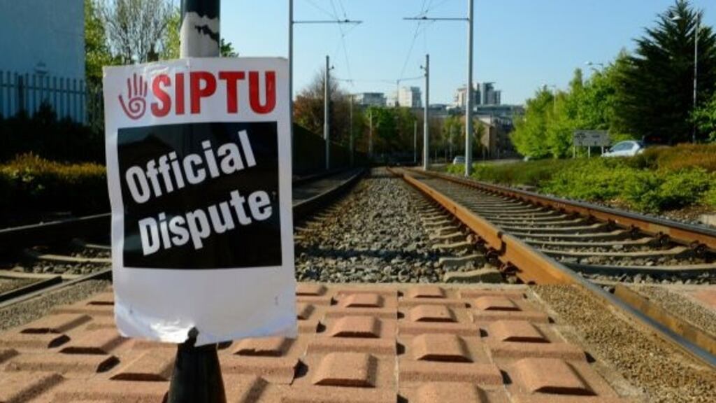 Gerry Madden warned if the dispute continued that Transdev would have to consider other lawful means to bring the dispute to an end and that all the company’s actions to date had been lawful. Photograph: Cyril Byrne/The Irish Times